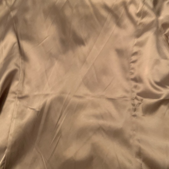 Gold polyester blazer jacket. BRAND NEW - Picture 5 of 5